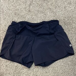 lululemon athletica Women's Dark Blue Athletic Shorts